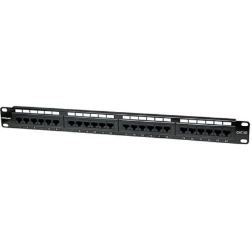 Imagen de Panel Parcheo Intellinet Cat 5e 24 Puertos UTP 1U