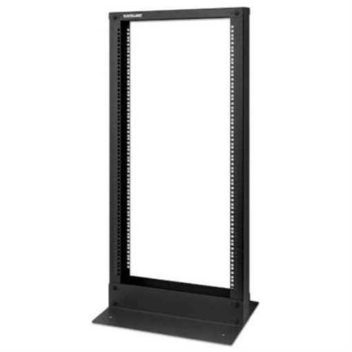 Imagen de Rack Intellinet de Dos Postes 19" 22U Estándar Desarmado Flactpack Color Negro