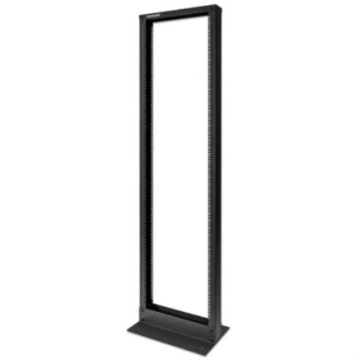 Imagen de Rack Intellinet de Dos Postes 19" 42U Estándar Desarmado Flactpack Color Negro