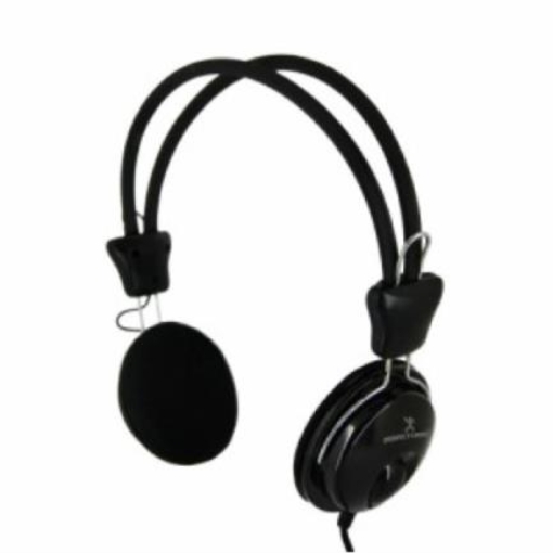 Imagen de Audífonos Perfect Choice On Ear 3.5mm Micrófono Integrado Color Negro