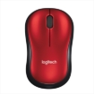 Imagen de Mouse Logitech M185 Inalámbrico Color Rojo