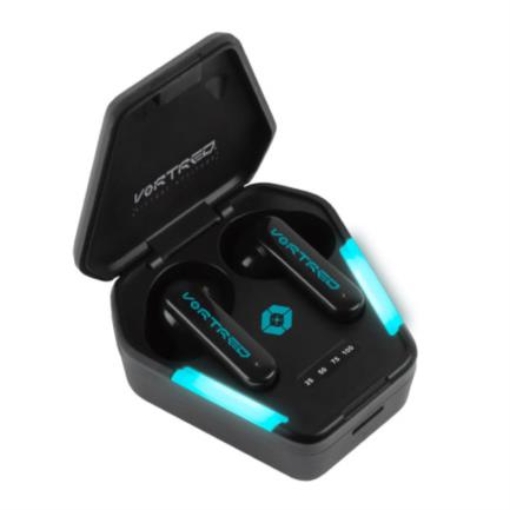Imagen de Audífonos Gaming Vortred WAR Inalámbricos TWS Bluetooth Color Negro