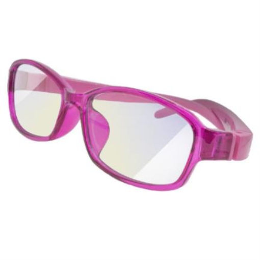 Imagen de Lentes Gamer Vorago Game Factor KG-200 Kids PC/Tablet Anti Luz Azul Estuche Color Rosa