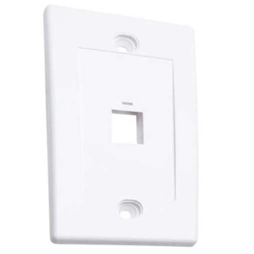 Imagen de Tapa Intellinet para Caja 1 Perforación Color Blanco