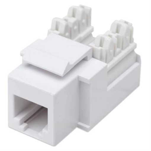 Imagen de Jack Intellinet RJ11/RJ12 de Impacto Color Blanco