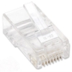 Imagen de Plug Intellinet RJ45 Cat 5e UTP Multifilar 15 Micras Bote C/100 Pzas
