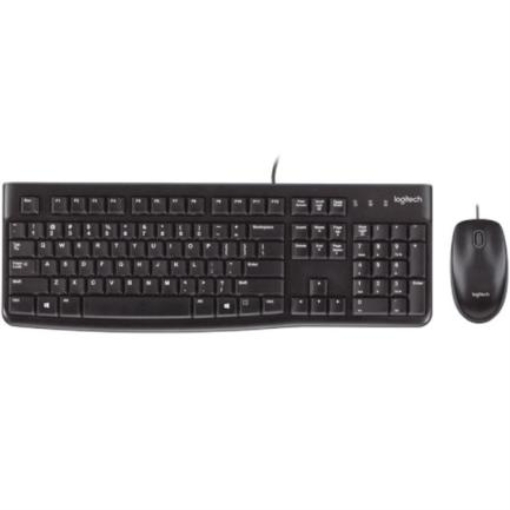 Imagen de TECLADO Y MOUSE LOGITECH MK120 ALaMBRICO USB NEGRO