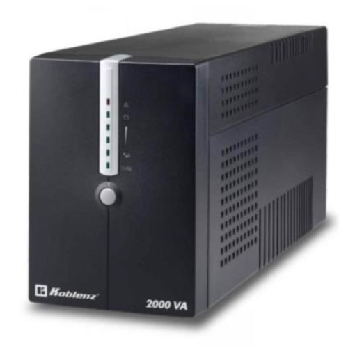 Imagen de UPS Koblenz 20012 USB/R Línea Pro 2KVA/1200W 8 Contactos 6 LEDS