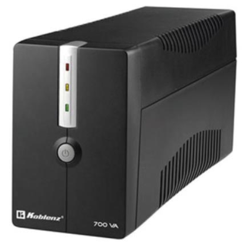 Imagen de Regulador Koblenz 7016 NoBreak USB/R 700VA/360W Respaldo 25 Minutos 6 Contactos Garantía 3 Años