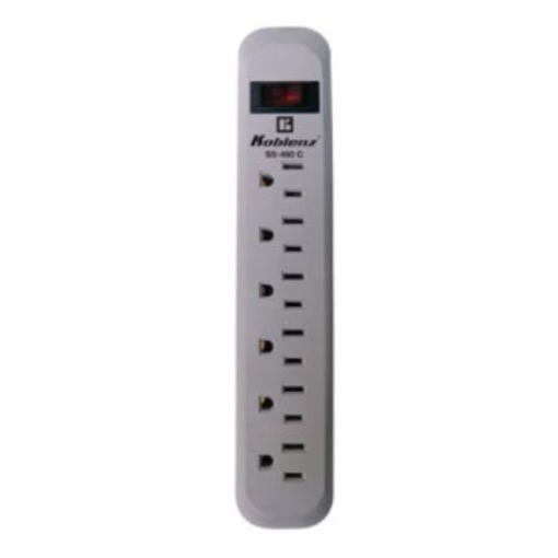 Imagen de Supresor Koblenz SS-460-C 460 Joules 6 Contactos Aterrizados Switch On/Off
