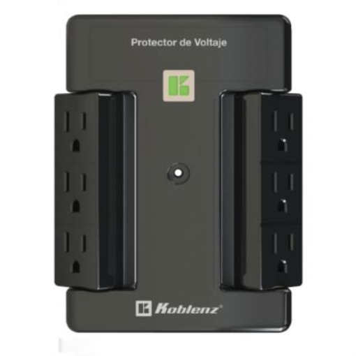 Imagen de Supresor Picos Koblenz PV-2500 D 2500 VA/2000W 6 Contactos Desconexión Automática con Alto o Bajo Voltaje