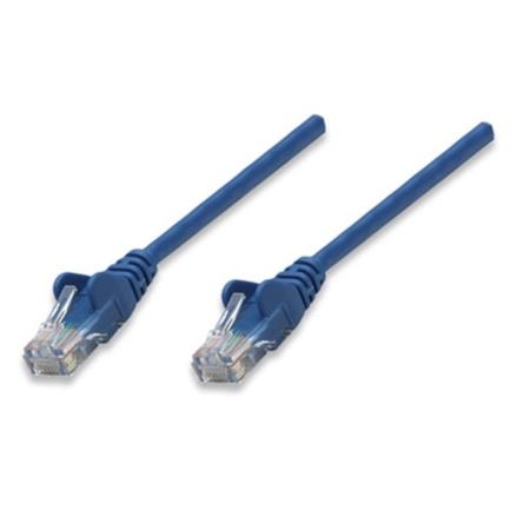 Imagen de Cable Red Intellinet CAT5e UTP 0.45m Color Azul