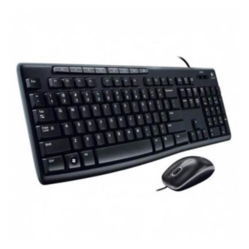 Imagen de TECLADO Y MOUSE LOGITECH MEDIA COMBO MK200.