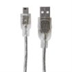 Imagen de Cable Manhattan USB Mini B Alta Velocidad 2.0 A Mini B 1.8m Color Plata