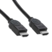 Imagen de Cable Manhattan HDMI M-M Alta Velocidad Blindado 1m Color Negro