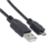 Imagen de Cable Manhattan USB Micro-B Alta Velocidad PVC 1.8m Color Negro