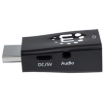 Imagen de Convertidor Manhattan Video HDMI a SVGA+Salida Audio Color Negro