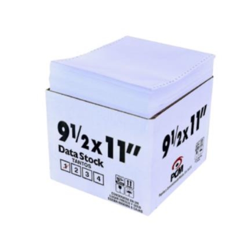 Imagen de PAPEL PCM STOCK IBM 9.5X11" 1TANTO BLANCO C/3000 HOJAS