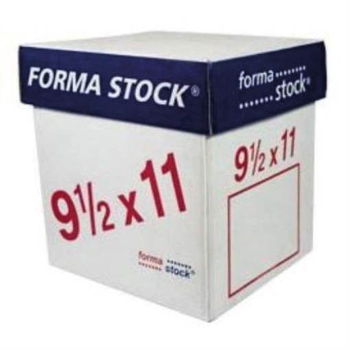 Imagen de PAPEL FORMASTOCK BLANCO 9.5 X 5.5 2TANTO C/1500