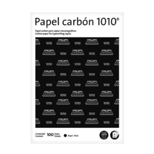 Imagen de PAPEL CARBON PELIKAN 1010 NEGRO CARTA C/100 HOJAS