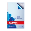 Imagen de PAPEL CARBON KORES KOPYNET OFICIO AZUL P/LAPIZ C/100