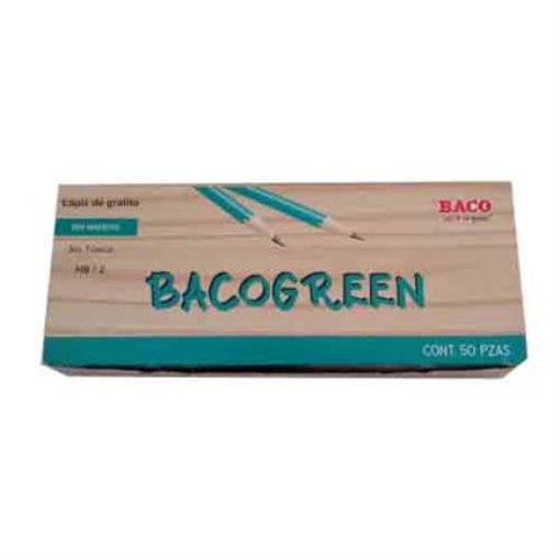Imagen de BACOPENCIL EN BLISTER C/4 PZAS  VERDE