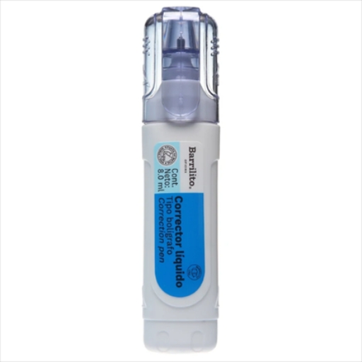 Imagen de Corrector Líquido Barrilito Bolígrafo 8ml 1 Pza