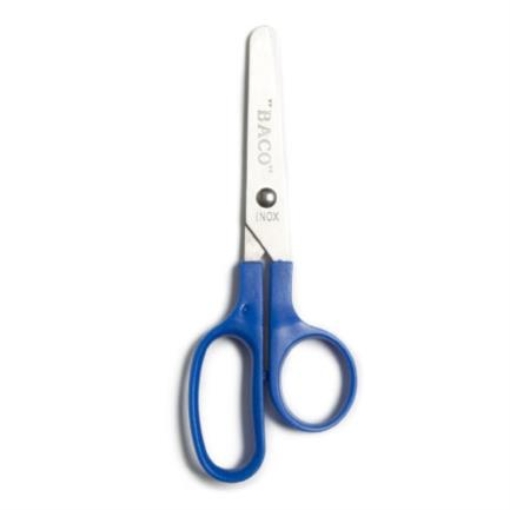 Imagen de TIJERA ESCOLAR BACO 4 1/2" MANGO PLASTICO