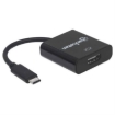 Imagen de Convertidor Manhattan Video USB-C a HDMI Hembra Color Negro