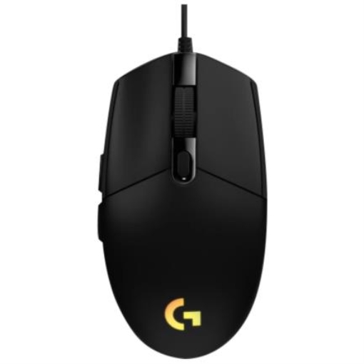 Imagen de Mouse Logitech G203 Lightsync Gaming 8000 dpi RGB Color Negro