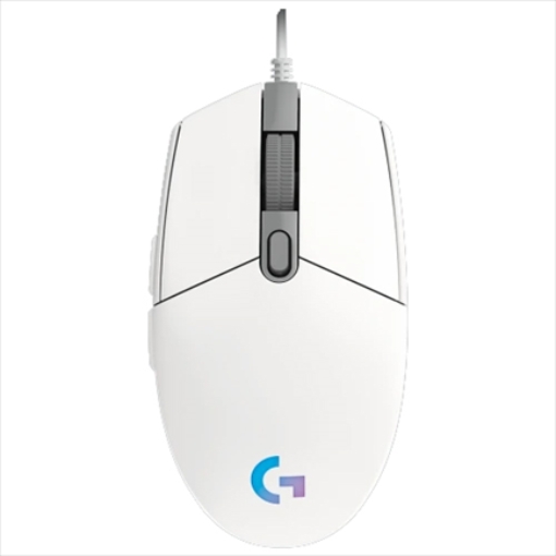Imagen de Mouse Logitech G203 Lightsync Gaming 8000 dpi RGB Color Blanco