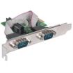 Imagen de Tarjeta Serial Manhattan PCI Express 2 Puertos DB9