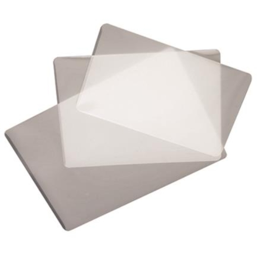 Imagen de Micas Térmicas Barrilito 100x145mm Caja C/100 Pzas (200 micras)