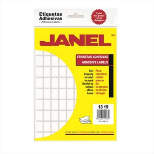 Imagen de ETIQUETA JANEL ADHESIVA 13X19 C/1800 #22