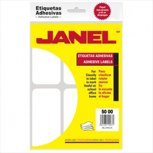 Imagen de ETIQUETA JANEL ADHESIVA 50X100 C/84 #25