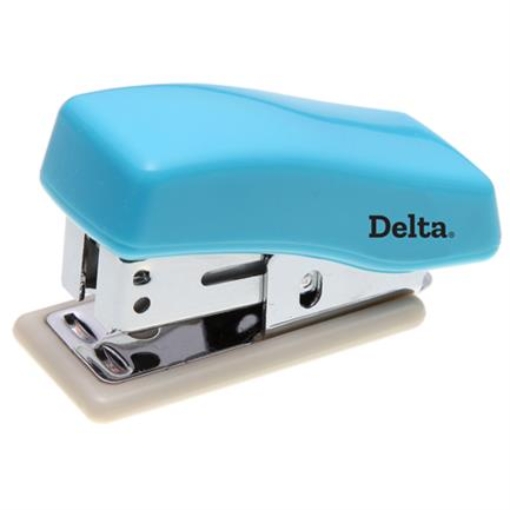 Imagen de Mini Engrapadora Barrilito Delta Estándar C/Grapas Blister