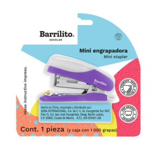 Imagen de Mini Engrapadora Barrilito Estándar C/Grapas Blister