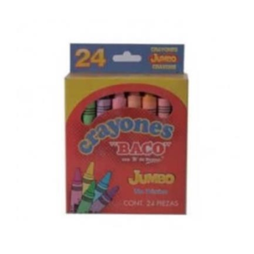 Imagen de CRAYON BACO JUMBO C/24