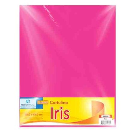 Imagen de CARTULINA EUROMAC IRIS ROSA 50X65CM C/10