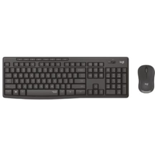 Imagen de Teclado y Mouse Logitech MK295 Silent Inalámbrico USB Color Grafito