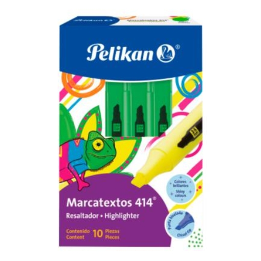 Imagen de MARCATEXTOS PELIKAN 414 VERDE C/10