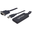 Imagen de Convertidor Manhattan Video SVGA+Audio USB a HDMI Color Negro