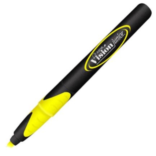 Imagen de MARCADOR VISION JUNIOR 2800 FLUORESCENTE AMARILLO C/12
