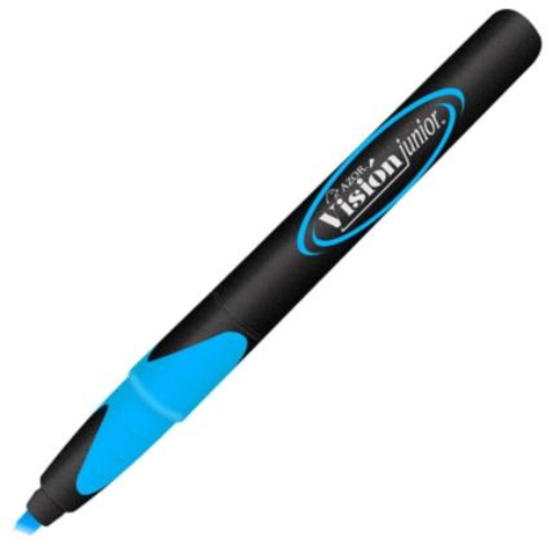 Imagen de MARCADOR VISION JUNIOR 2800 FLUORESCENTE AZUL C/12