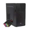 Imagen de Gabinete Stylos Micro ATX Fuente de Poder 500W Color Negro