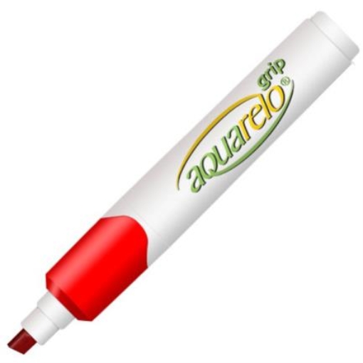 Imagen de MARCADOR AQUARELO GRIP ROJO C/12 PZAS