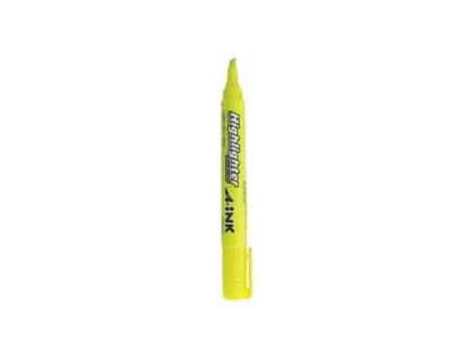 Imagen de RESALTADOR A-INK FLUORECENTE AMARILLO C/12