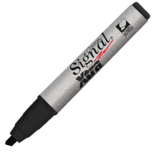 Imagen de MARCADOR SIGNAL 40001 EXTRA NEGRO C/12