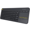 Imagen de Teclado Logitech K400 Plus Inalámbrico C/TouchPad Color Negro