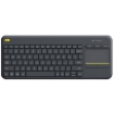 Imagen de Teclado Logitech K400 Plus Inalámbrico C/TouchPad Color Negro